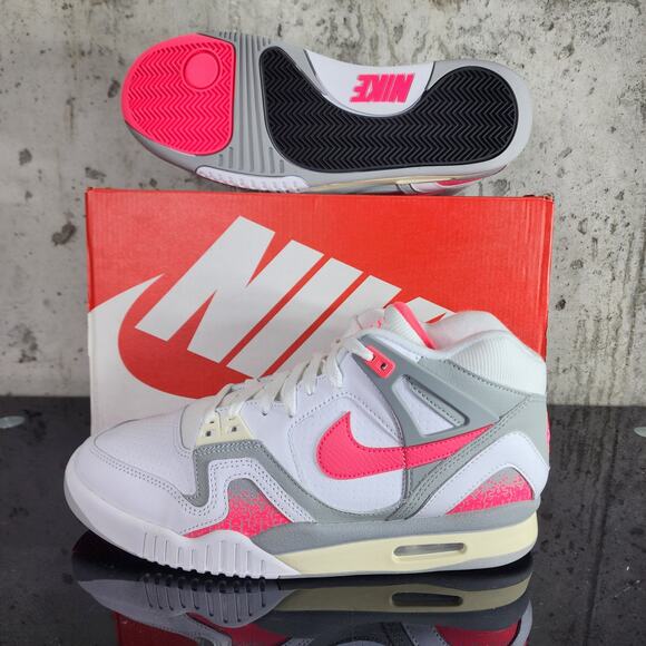 Nike Air Tech Challenge 2 II Agassi Tennis Shoes Men’s 10.5 White Pink main image 7